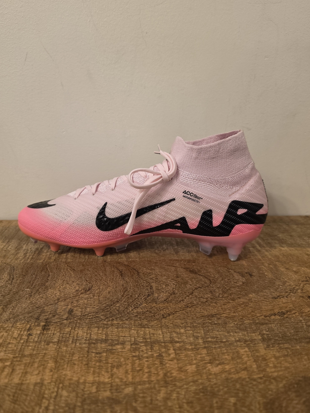 Nike Zoom Mercurial Superfly 9 Elite SG-Pro ACC Pink FD0246-601 Men Sz 10.5 NEW - Picture 2 of 13